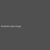 Rustikale Leder-Zange