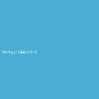 Wertiger Glas-Schal