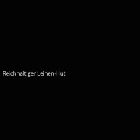 Reichhaltiger Leinen-Hut