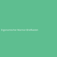 Ergonomischer Marmor-Briefkasten