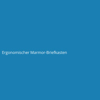 Ergonomischer Marmor-Briefkasten