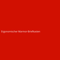 Ergonomischer Marmor-Briefkasten