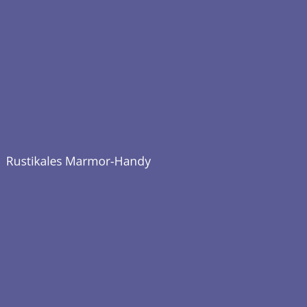 Rustikales Marmor-Handy