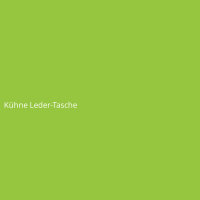 K&uuml;hne Leder-Tasche