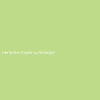 Herrlicher Papier-Luftreiniger